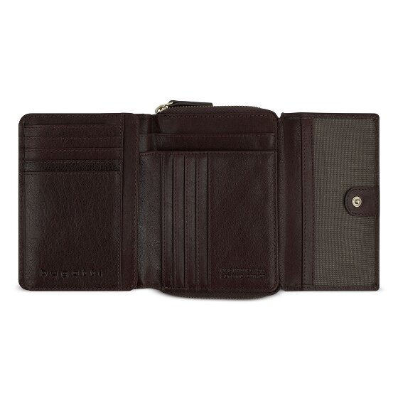 bugatti Neaples Portfel Ochrona RFID Skóra 12.5 cm