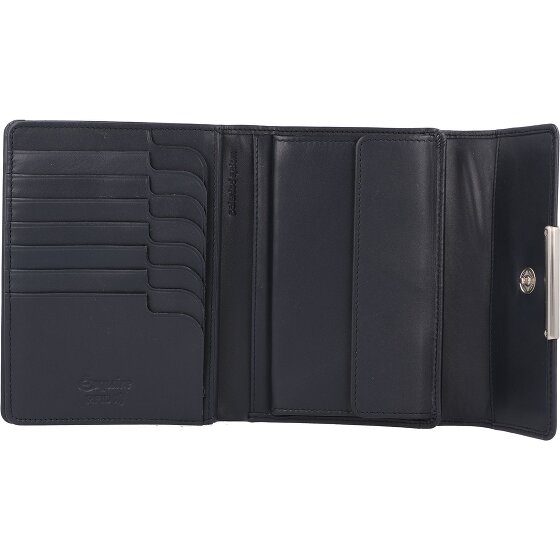 Esquire Skórzany portfel Helena RFID 14 cm