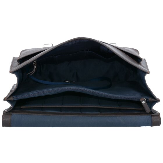 Leonhard Heyden Dakota Teczka skórzana 40 cm Komora na laptopa