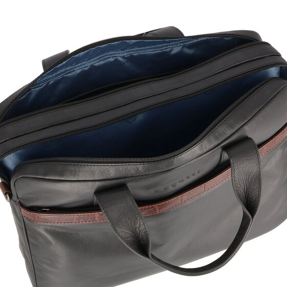 bugatti Corso DeLuxe Teczka Skórzany 41 cm Komora na laptopa