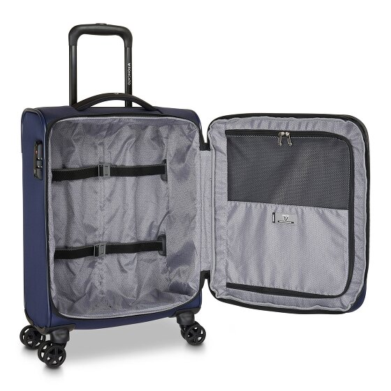 Roncato Metropolitan 4 kółka Walizka kabinowa 55 cm z funkcją poszerzenia