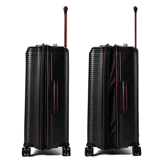 Polestream Paris 4 kółka Zestaw walizek 3-części z plisą rozprężną