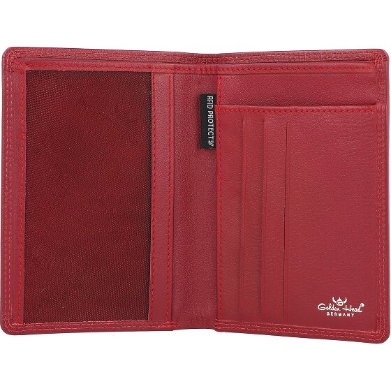 Golden Head Polo Identity Card Case RFID Leather 9 cm