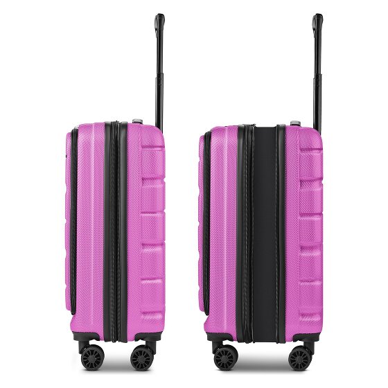 Franky Munich 4.0 4 kółka Walizka kabinowa 55 cm Komora na laptopa z funkcją poszerzenia
