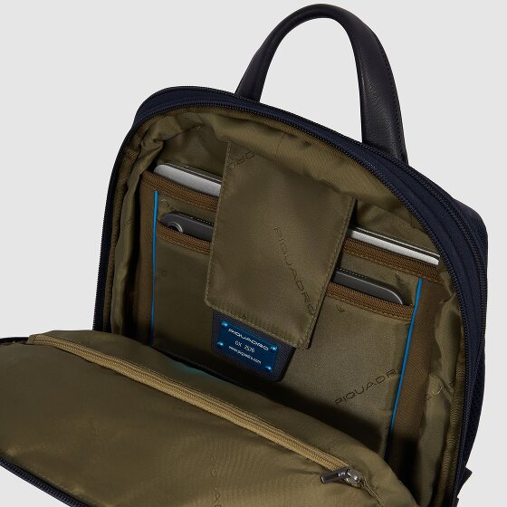 Piquadro Brief Plecak 43 cm Komora na laptopa