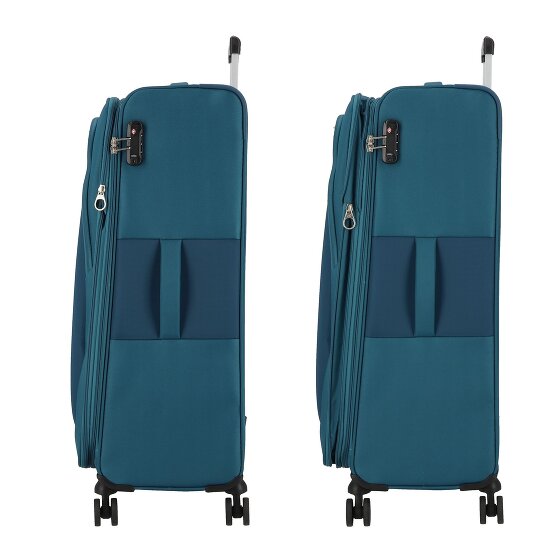 American Tourister Deep Dive 4 kółka Walizka L 80 cm z plisą rozprężną