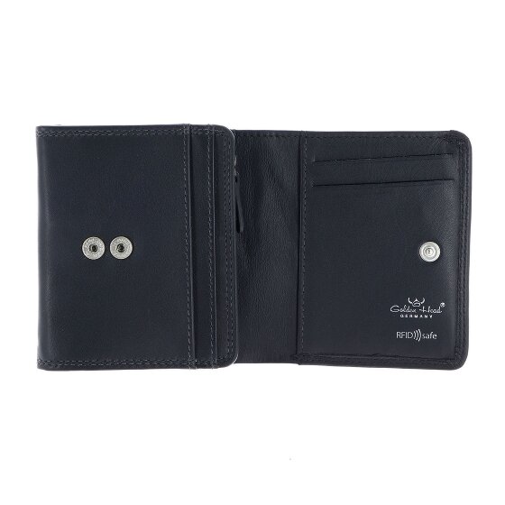 Golden Head Polo Portfel Ochrona RFID Skóra 10 cm