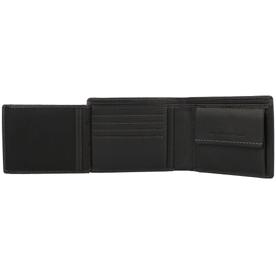 Tom Tailor Portfel Ochrona RFID Skórzany 12.5 cm