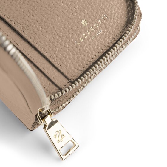 Lazarotti Bologna Leather XL Double Zip-Around Wallet RFID Leather 20 cm