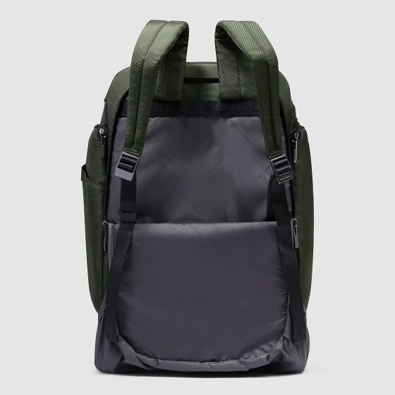 Piquadro Brief 2 kółka Walizka z plecakiem 53 cm Komora na laptopa