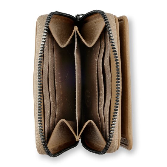 bugatti Elsa Portfel Ochrona RFID Skórzany 11 cm