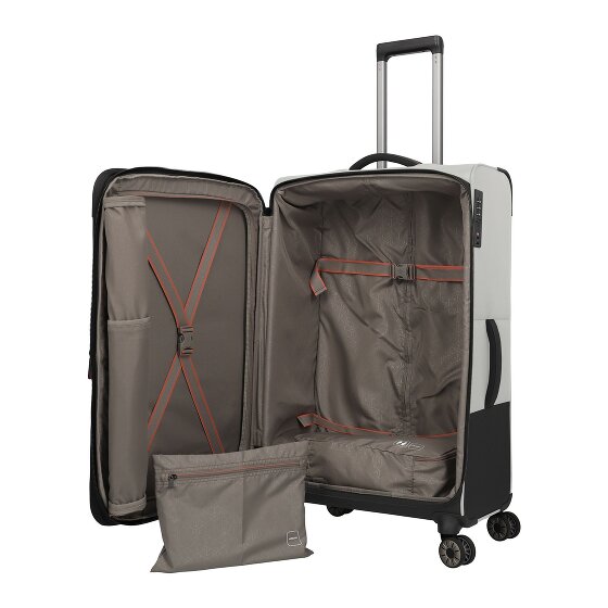 Travelite Crosslite 5.0 4 kółka Walizka L 77 cm z plisą rozprężną