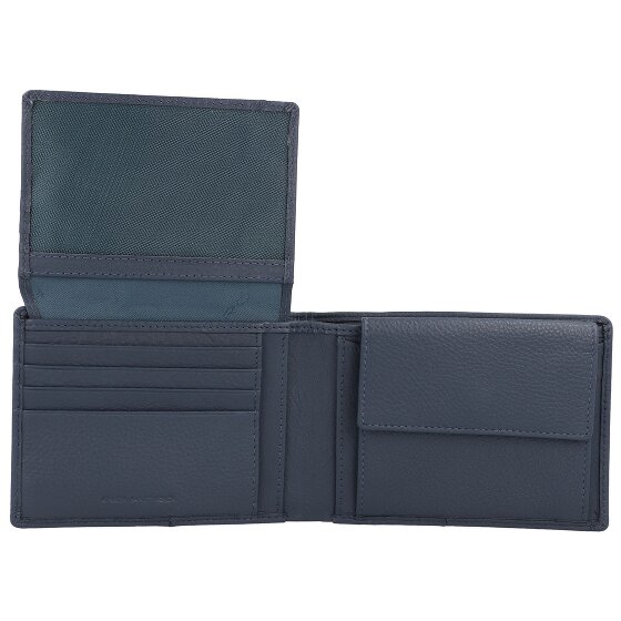 Piquadro Skórzany portfel Akron RFID 13 cm