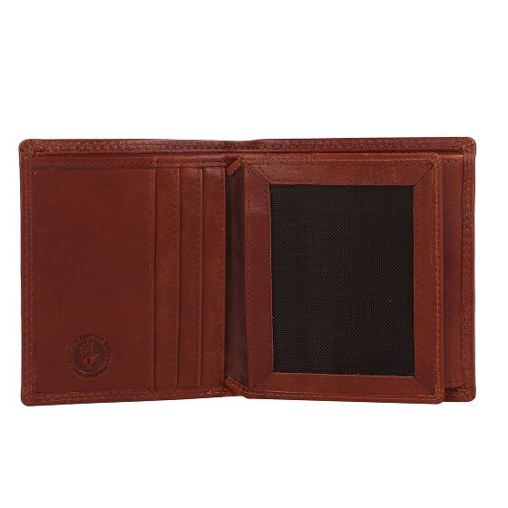 Greenburry Vintage Portfel Ochrona RFID Skórzany 9.5 cm