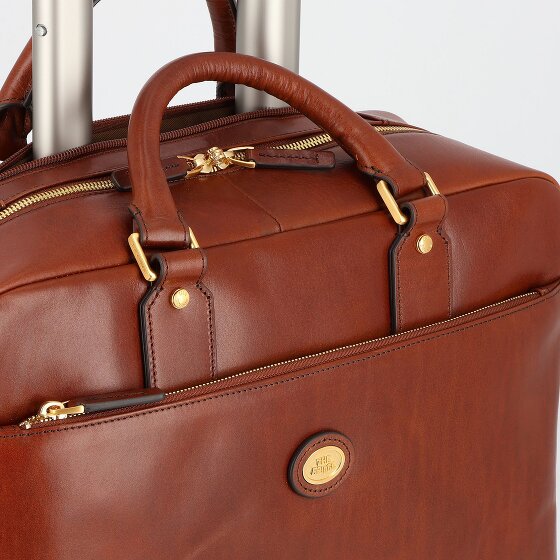 The Bridge Stovia 2 kółka Walizka z pilotem Skórzany 39 cm Komora na laptopa