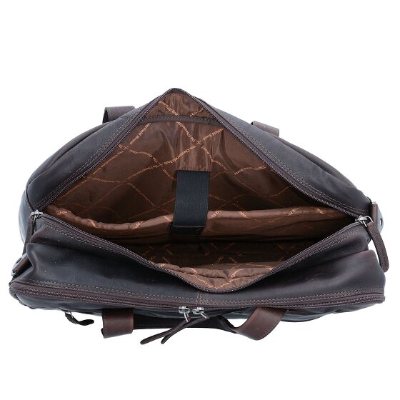 The Chesterfield Brand Wax Pull Up Teczka Skórzany 44 cm Komora na laptopa