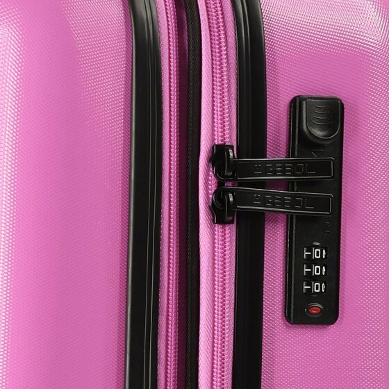 Gabol Future Plus 4 kółka Walizka kabinowy 55 cm z plisą rozprężną