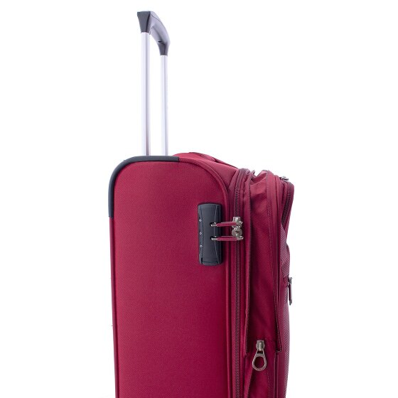 Gladiator 2000 4 kółka Walizka kabinowy 55 cm z plisą rozprężną