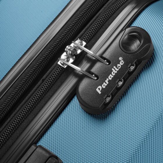 Check.In Paradise 2.0 4 kółka Walizka kabinowy S 55 cm z plisą rozprężną