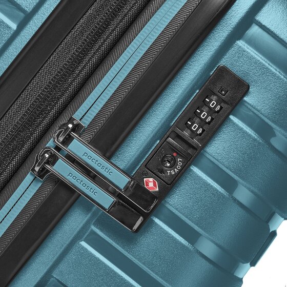 Pactastic Collection 04 THE MEDIUM + 4 kółka Walizka M 66 cm z plisą rozprężną