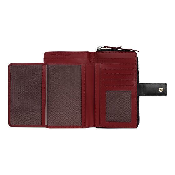 bugatti Viola Portfel Ochrona RFID Skórzany 16 cm