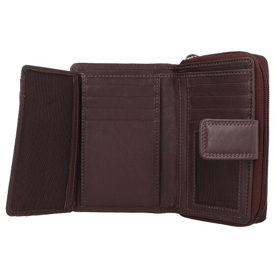mano Donna Giulia Skórzany portfel 9 cm
