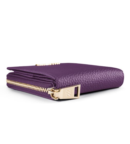 Lazarotti Bologna Leather Medium Zip-Around Wallet Leather 10 cm