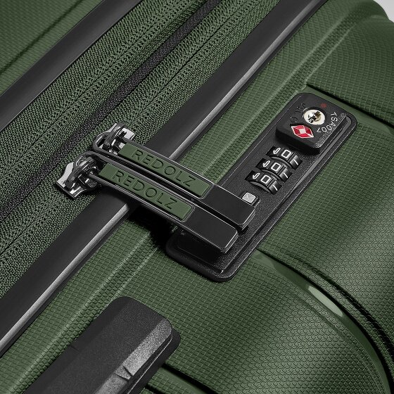 Redolz Essentials 11 4 kółka Walizka kabinowy 55 cm z plisą rozprężną