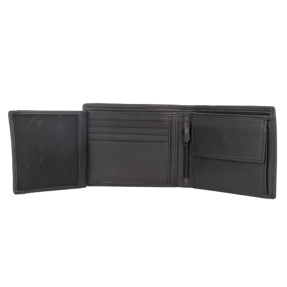 Tom Tailor Skórzany portfel Jerrie 12 cm