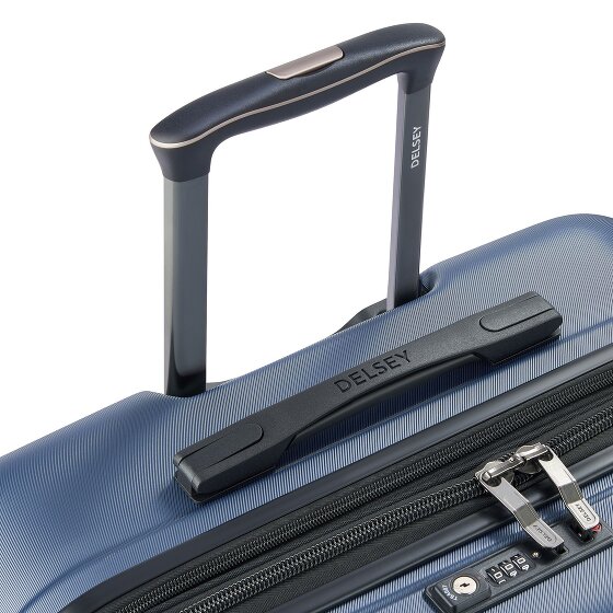 Delsey Paris Meteor 4 kółka Zestaw walizek 3-części z plisą rozprężną