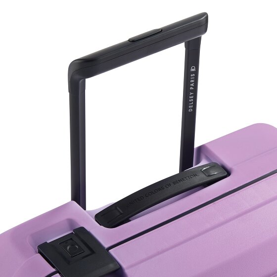 Delsey Paris x United Colors of Benetton Color Block Hardside 4-kołowy wózek kabinowy 55 cm