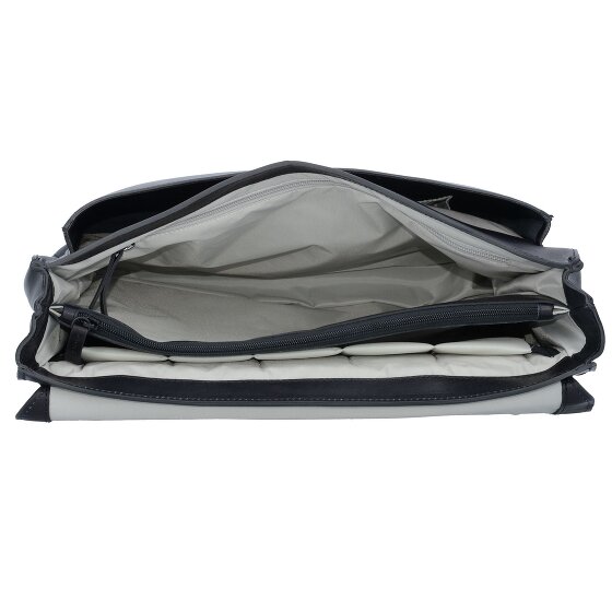 Jost Futura Teczka skórzana 38 cm przegroda na laptopa