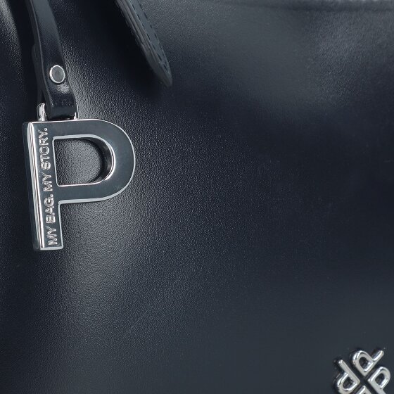 Picard Black Tie Black Tie Torba na ramię Skórzany 21 cm