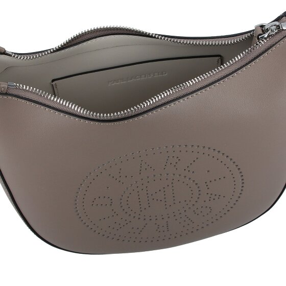 Karl Lagerfeld Circle Torba na ramię Skórzany 24 cm