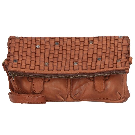 Harbour 2nd Miękka tkana filipińska torba na ramię ze skóry 30 cm