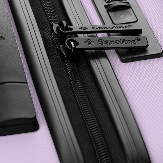 Saxoline Miami 4 kółka Zestaw walizek 3-części z plisą rozprężną