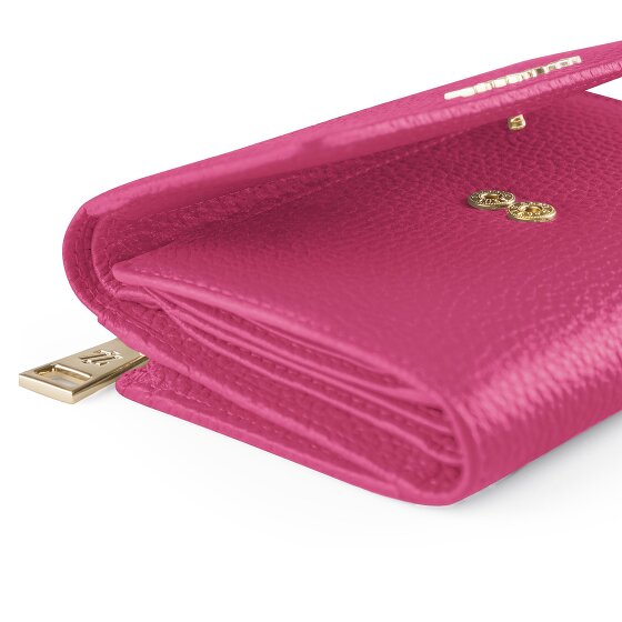 Lazarotti Portfel Bologna Leather XL z kieszenią zapinaną na zamek dookoła, Skóra, 14 cm