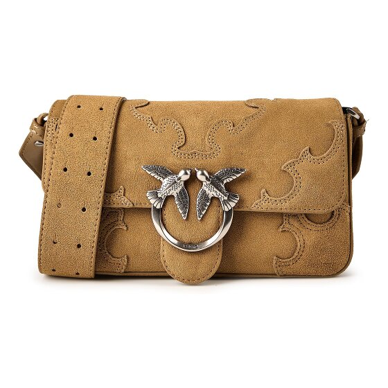 PINKO Love One Torba na ramię Skórzany 22 cm