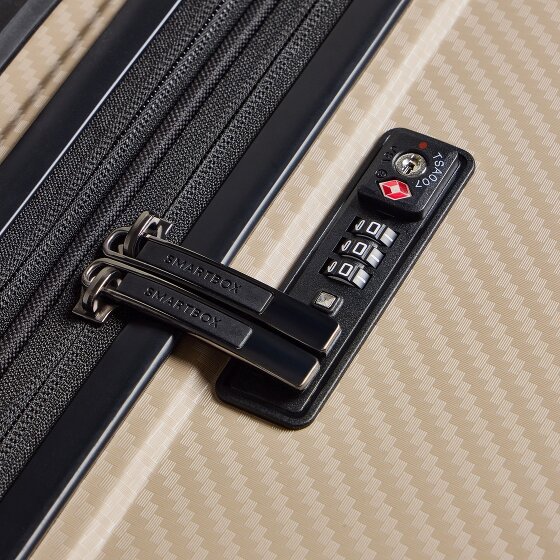 Smartbox Edition 01 4 kółka Walizka kabinowy 55 cm z plisą rozprężną