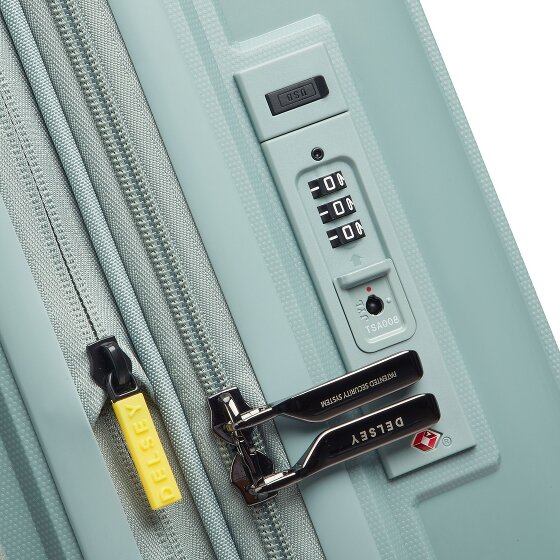Delsey Paris Lutece 4 kółka Walizka kabinowa 55 cm z funkcją poszerzenia
