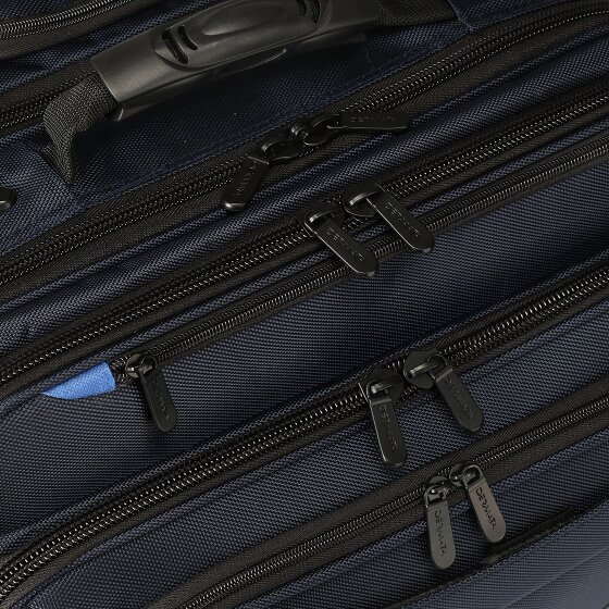 Dermata Wózek biznesowy na 2 kółkach 42 cm Przegroda na laptopa