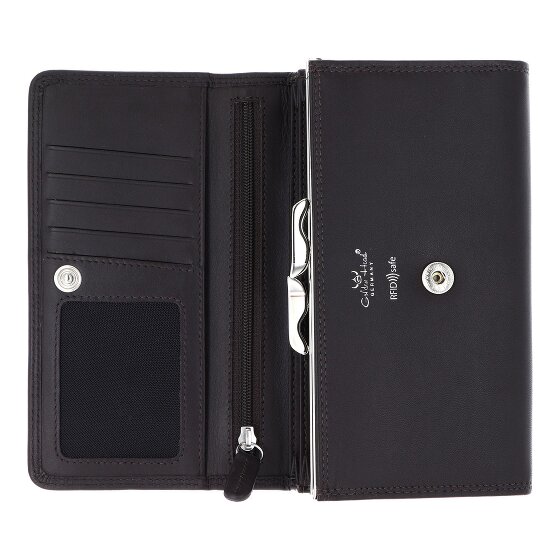 Golden Head Polo Wallet RFID Leather 17 cm