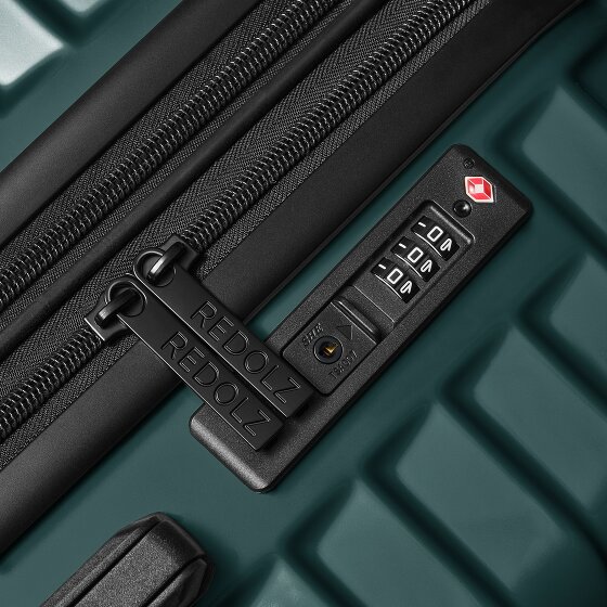 Redolz Essentials 18 4 kółka Zestaw walizek 3-części z plisą rozprężną