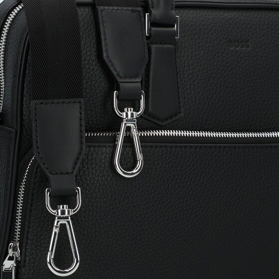 Boss New Crosstown Teczka Skórzany 38 cm Komora na laptopa