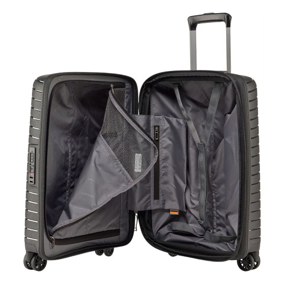 Stratic Novium 4 kółka Walizka kabinowy S 55 cm z plisą rozprężną