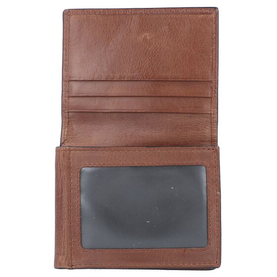 Fossil Derrick Portfel skórzany 10 cm