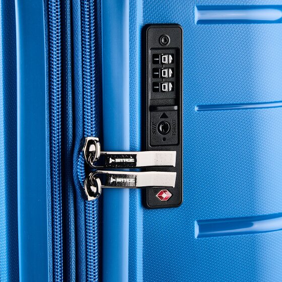 Polestream Strz by Asteroid 4 kółka Walizka L 74 cm z plisą rozprężną