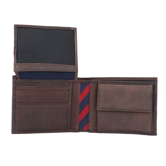 Tommy Hilfiger Skórzany portfel Johnson 12,5 cm
