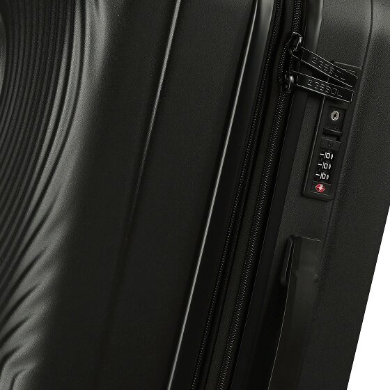 Gabol Radar 4 kółka Zestaw walizek 3-części z plisą rozprężną