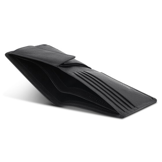 Redolz Portfel Leather Essentials QF z skóry z ochroną RFID, 11,5 cm